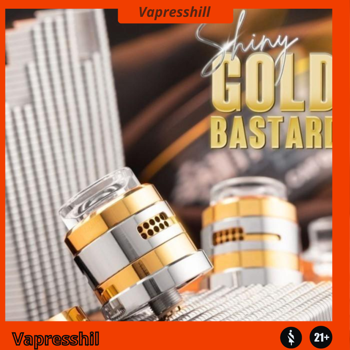 Jual RDA NITROUS DUAL CAP LIMITED EDITION SHINY GOLD DUAL CAP 22MM ORIGINAL - Kota Administrasi Jakarta Barat - Vapresshill