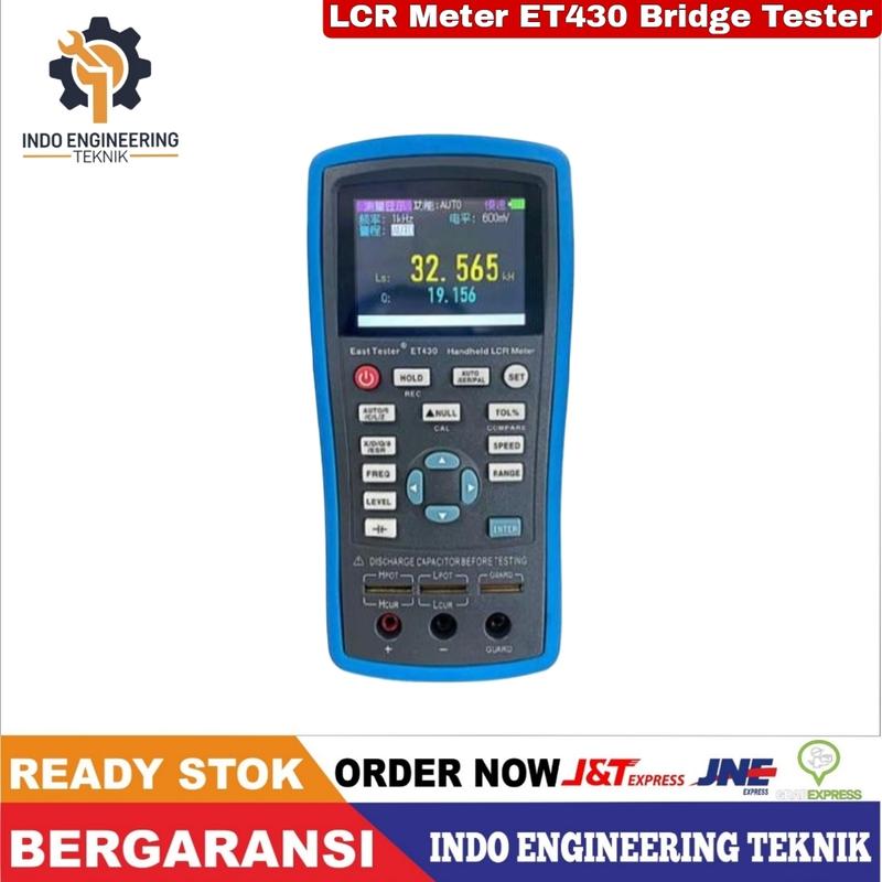 LCR Meter ET430 Bridge Tester Capacitance Inductance Resistance ET-430 ...