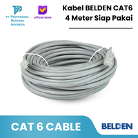 Gambar Kabel BELDEN CAT6 4 Meter Siap Pakai / Kabel LAN CAT 6 4Meter dari Profesional Network Kota Administrasi Jakarta Pusat 1 Tokopedia