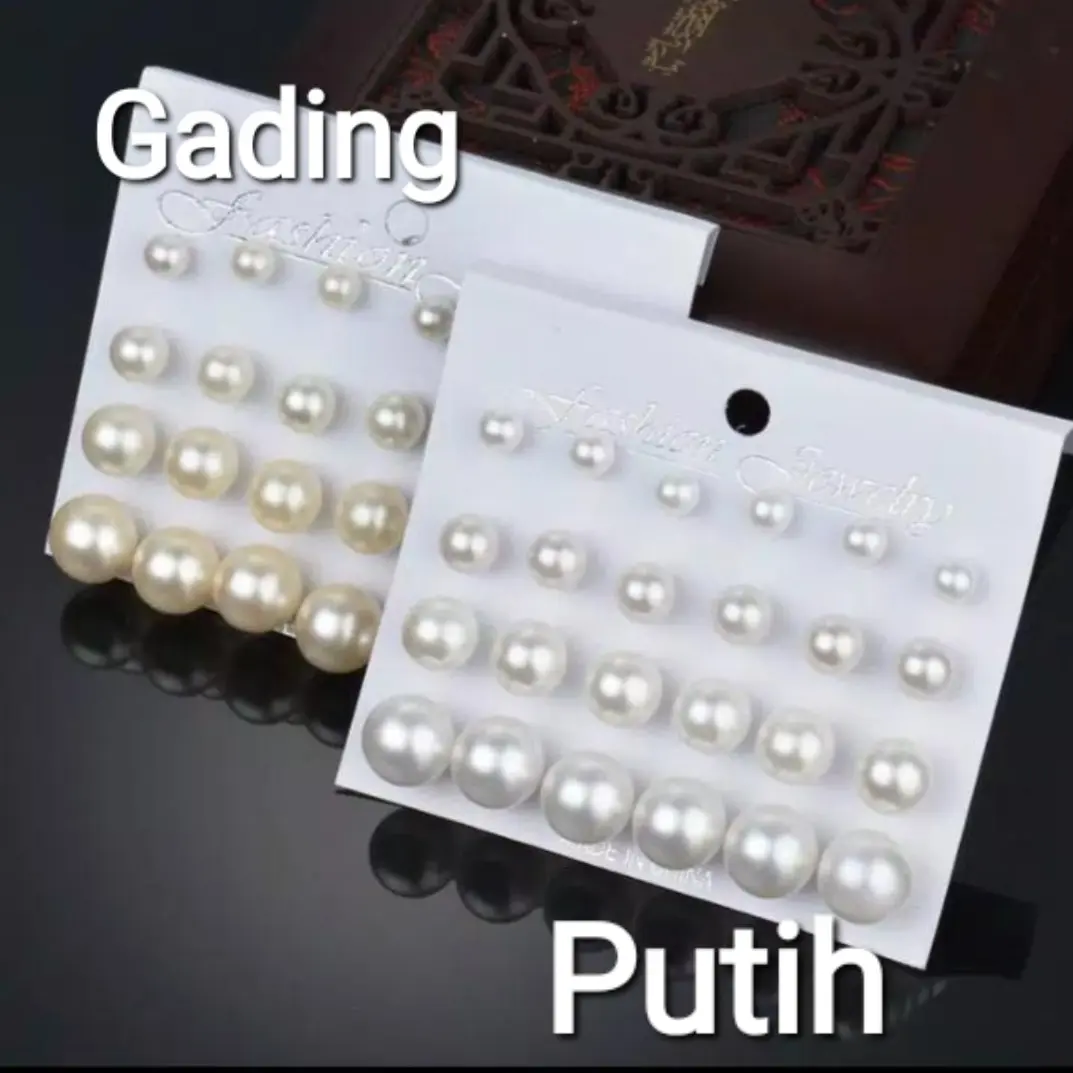 Anting Mutiara Korea Pearl Earrings Anting tusuk giwang mutiara Korea