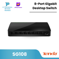 Gambar Tenda SG108 8-Port Gigabit Desktop Switch dari Profesional Network Kota Administrasi Jakarta Pusat 1 Tokopedia