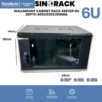 Jual Wallmount Rack Server 6U. Rack Server Ukuran 6U - Free 1 Fan ...