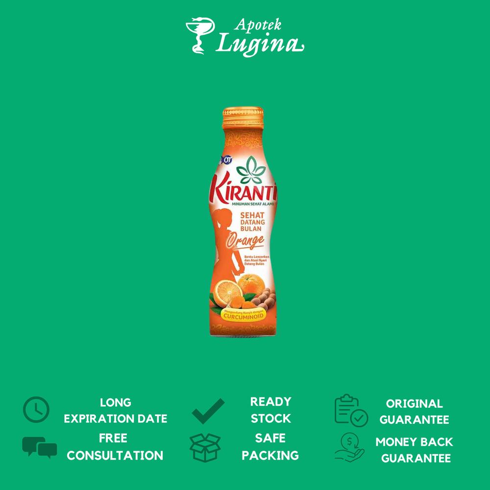 KIRANTI SEHAT DATANG BULAN PLUS ORANGE JUICE 1 BOTOL