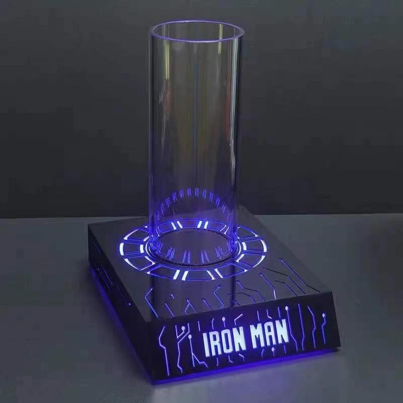 Iron Man Helmet J.A.R.V.I.S. 1:1 Collectible Grade MK5 Helmet – Smart Voice-Controlled, 3-in-1 Technology, Light-Up and Openable