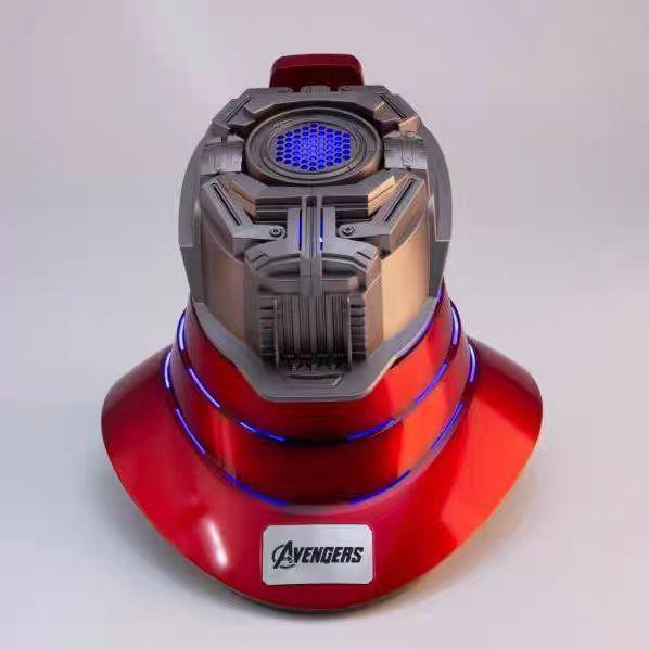 Iron Man Helmet J.A.R.V.I.S. 1:1 Collectible Grade MK5 Helmet – Smart Voice-Controlled, 3-in-1 Technology, Light-Up and Openable