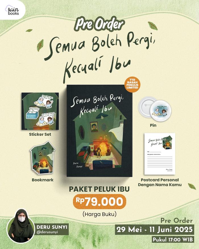 Gambar PRE ORDER - Buku Novel - Semua Boleh Pergi, Kecuali Ibu - Deru Sunyi - Rainbook - Bumifiksi dari BumifiksiJogjakarta Kab. Sleman Tokopedia