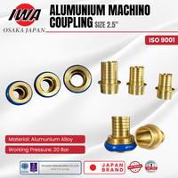 Gambar IWA - ALUMUNIUM COUPLING MACHINO | Konektor Selang Pemadam 20 BAR |Ukuran 1.5 Inch |2 Inch |2.5 Inch - 1.5 Inch dari gudangsafetycom Kota Administrasi Jakarta Barat 5 Tokopedia