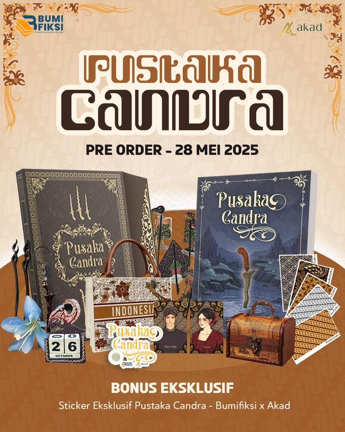 Gambar PRE ORDER - Buku Novel -  Buku: Pusaka Candra - El Alicia - Akad - Bumifiksi dari BumifiksiJogjakarta Kab. Sleman Tokopedia