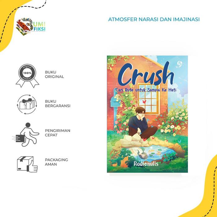 Gambar PRE ORDER - Buku Novel - Crush -  Radionulis - Gagasmedia - Bumifiksi dari BumifiksiJogjakarta Kab. Sleman Tokopedia