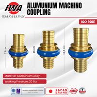 Gambar IWA - ALUMUNIUM COUPLING MACHINO | Konektor Selang Pemadam 20 BAR |Ukuran 1.5 Inch |2 Inch |2.5 Inch - 1.5 Inch dari gudangsafetycom Kota Administrasi Jakarta Barat 1 Tokopedia