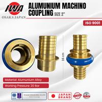 Gambar IWA - ALUMUNIUM COUPLING MACHINO | Konektor Selang Pemadam 20 BAR |Ukuran 1.5 Inch |2 Inch |2.5 Inch - 1.5 Inch dari gudangsafetycom Kota Administrasi Jakarta Barat 3 Tokopedia