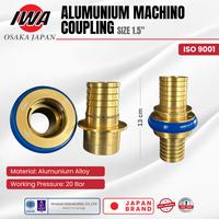 Gambar IWA - ALUMUNIUM COUPLING MACHINO | Konektor Selang Pemadam 20 BAR |Ukuran 1.5 Inch |2 Inch |2.5 Inch - 1.5 Inch dari gudangsafetycom Kota Administrasi Jakarta Barat 2 Tokopedia