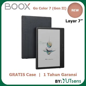 ONYX ONYX BOOX Go Color 7 (Gen II) - 7 inch Colored Android 13 Octa-Core Processor E Ink Reader Tablet Storage 64GB RAM 4GB - Kompatibel dengan InkSense Stylus