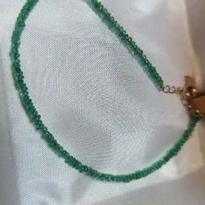 Pure Emerald Bracelet with chain