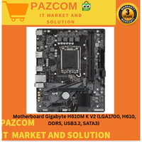 Gambar Motherboard Gigabyte H610M K V2 (LGA1700, H610, DDR5, USB3.2, SATA3) dari Pazcom Kota Administrasi Jakarta Pusat 3 Tokopedia