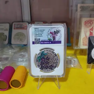 medali perak bullionspot black orchid anggrek hitam 2023 1 oz