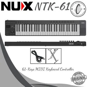Nux NTK-61 61-Keys MIDI Keyboard Controller Original NTK61