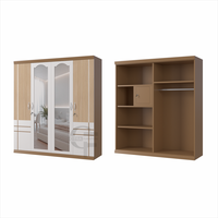 Gambar Lemari Pakaian Besi 4 Pintu Ayun Minimalis | Lemari Baju Swing - MOTIF-A, DIRAKIT dari Citra furniture Kota Administrasi Jakarta Pusat 4 Tokopedia