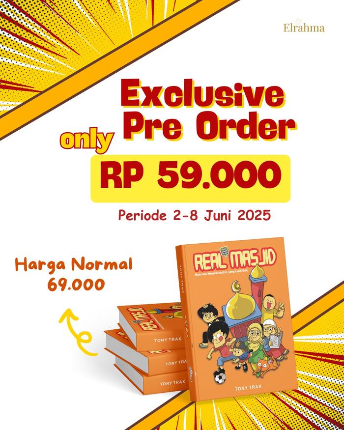 Gambar PRE ORDER - Buku Komik - Real Masjid - Tony Trax - El Rahma - Bumifiksi dari Bumifiksimedan001 Kota Medan Tokopedia