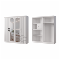 Gambar Lemari Pakaian Besi 4 Pintu Ayun Minimalis | Lemari Baju Swing - MOTIF-A, DIRAKIT dari Citra furniture Kota Administrasi Jakarta Pusat 3 Tokopedia