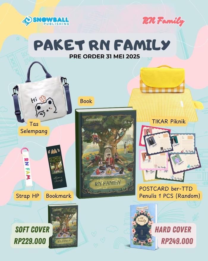 Gambar PRE ORDER - Buku Novel - RN FAMILY - Galaxyshop - Snowball Publishing - Bumifiksi dari BumifiksiJogjakarta Kab. Sleman Tokopedia