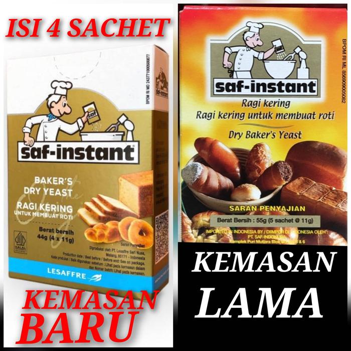 Gambar ragi saft instant 4x11gr dari abaditokobahankue Kota Administrasi Jakarta Utara Tokopedia