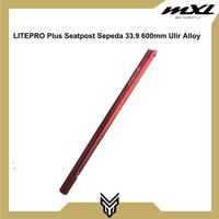 Gambar MXL LITEPRO Plus Seatpost Sepeda 33.9 600mm Bahan Alloy Tiang Saddle Post Seat - Blue dari MXL Sports Indonesia Kota Administrasi Jakarta Selatan 3 Tokopedia