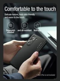 Gambar Samsung Galaxy Z Fold 5 Fold5 5G Nillkin Camshield Leather Fold Bracket With Stand Original Casing Hard Case Cover - BLACK-BRACKET, SAMSUNG ZFOLD 5 dari Case Thebest Kota Administrasi Jakarta Pusat 5 Tokopedia