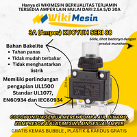 Gambar Thermal Overload Pompa Air 3A Kuoyuh Relay 88 Series 125/250V 32V dari Overload Wikimesin Kab. Tangerang 1 Tokopedia