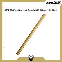 Gambar MXL LITEPRO Plus Seatpost Sepeda 33.9 600mm Bahan Alloy Tiang Saddle Post Seat - Blue dari MXL Sports Indonesia Kota Administrasi Jakarta Selatan 4 Tokopedia