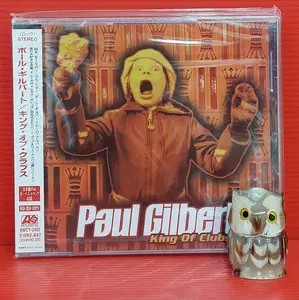 CD PAUL GILBERT - KING OF CLUBS Japan OBI Promo Sealed Mr. Big