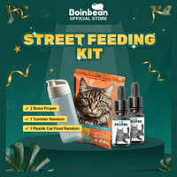 Gambar Boinbean Proper Paket Street Feeding + Tumbler + Cat Food dari Boinbean Kab. Malang 1 Tokopedia