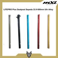 Gambar MXL LITEPRO Plus Seatpost Sepeda 33.9 600mm Bahan Alloy Tiang Saddle Post Seat - Blue dari MXL Sports Indonesia Kota Administrasi Jakarta Selatan 1 Tokopedia
