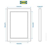Gambar IKEA FISKBO Bingkai Foto Abu-Biru Tua10x15cm  kayu Dinding dari IKEA Indonesia Kota Administrasi Jakarta Timur 5 Tokopedia