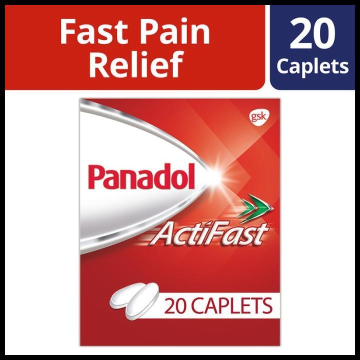 Terbaru !! Panadol Actifast Singapore , 20 Tablets Terlaris|Best Seller
