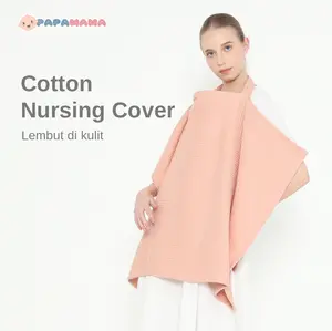 MOS - Papamama Nursing Cover Cotton - 5006