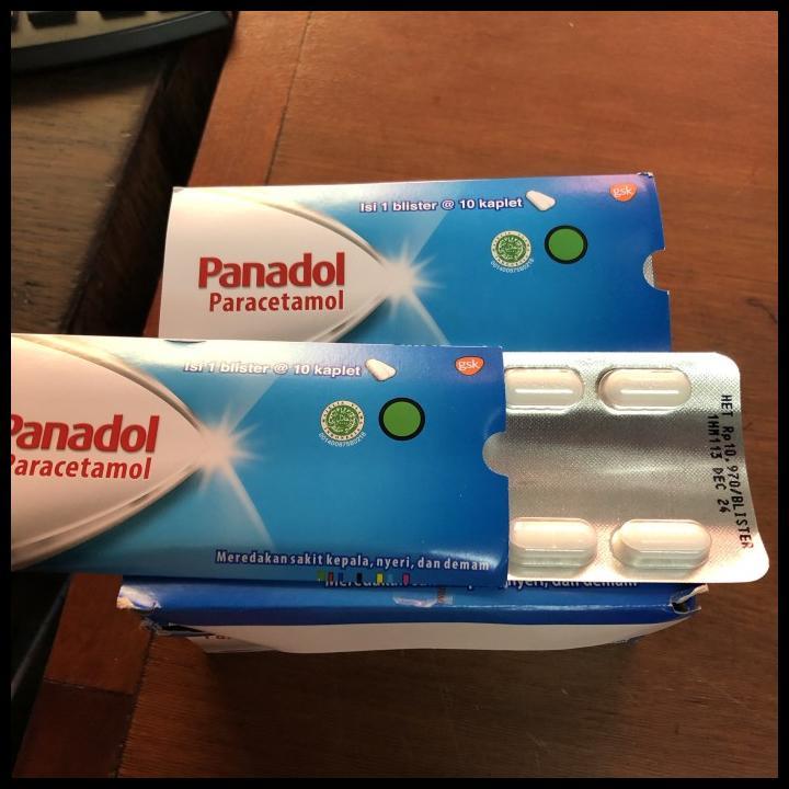Terbaru !! Panadol Biru - Box (10 Strip) Terlaris|Best Seller