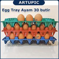 Gambar Egg tray ayam 30 butir nampan tempat telur ayam bebek petelur plastik dari Artupic Peralatan Peternakan Kota Tangerang Selatan 3 Tokopedia