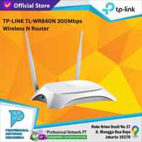 Gambar TP-LINK TL-WR840N 300Mbps Wireless N Router dari Profesional Network Kota Administrasi Jakarta Pusat 2 Tokopedia