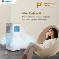 Gambar AC PORTABLE GREE GPC-12P2 1.5 PK | ac portable gree 1.5 pk gpc 12p2 goldfin r290 gree gpc12p2 dari Dunia Elektronik Mall Kota Bekasi 5 Tokopedia