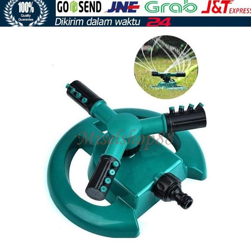 Alat Penyiram Tanaman Rumput Taman Sprinkler Air Taman 360 Derajat Full Set