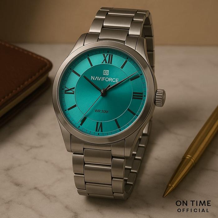 Gambar Jam tangan wanita Naviforce NF 5037SBE original water proof Stainless Steel dari On Time Indonesia_NEW Kota Administrasi Jakarta Utara Tokopedia