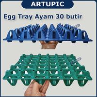 Gambar Egg tray ayam 30 butir nampan tempat telur ayam bebek petelur plastik dari Artupic Peralatan Peternakan Kota Tangerang Selatan 4 Tokopedia
