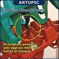Gambar Egg tray ayam 30 butir nampan tempat telur ayam bebek petelur plastik dari Artupic Peralatan Peternakan Kota Tangerang Selatan 5 Tokopedia