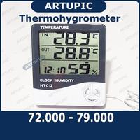 Gambar Thermohygrometer Temperatur Pengukur Suhu dan Kelembapan Udara Kandang dari Artupic Peralatan Peternakan Kota Tangerang Selatan 1 Tokopedia