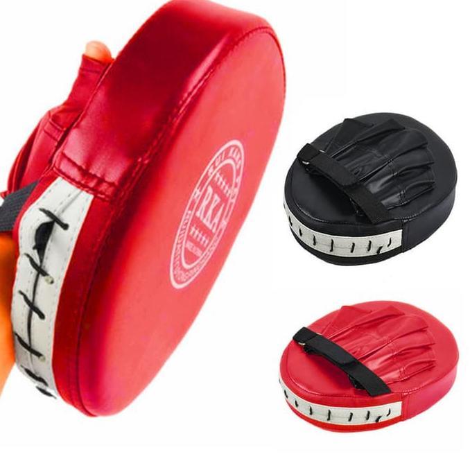 Boxing Mma Gloves Target Pad Bantalan Tinju Boxing Karate Silat - Merah