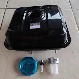Tangki Tengki Fuel Tank Mesin Penggerak Engine GX160 GX200 Pompa Sawah Alkon 2" 3" Black Hitam