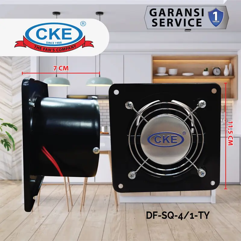 Exhaust Fan Dinding Besi 4 Inch Booster Fan Wall Air Duct Fan Kipas Drum Fan Mini 4" Hexos Heksos Ventilasi Tembok Plafon 4 Inch 3