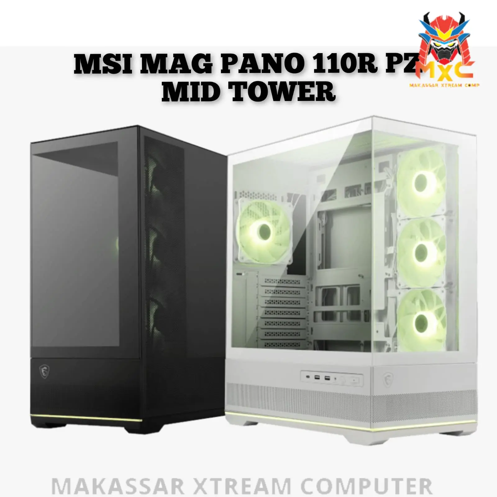 CASING PC MSI MAG PANO 110R PZ MID TOWER PC CASE GAMING