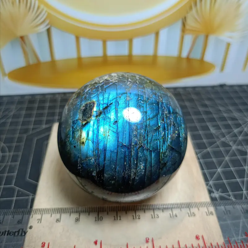Batu Natural Labradorite Small Sphere (2) 0